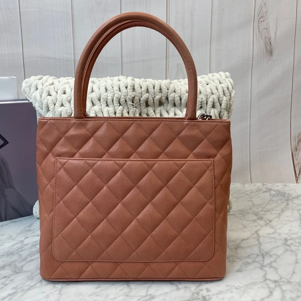 CHANEL tote crafted